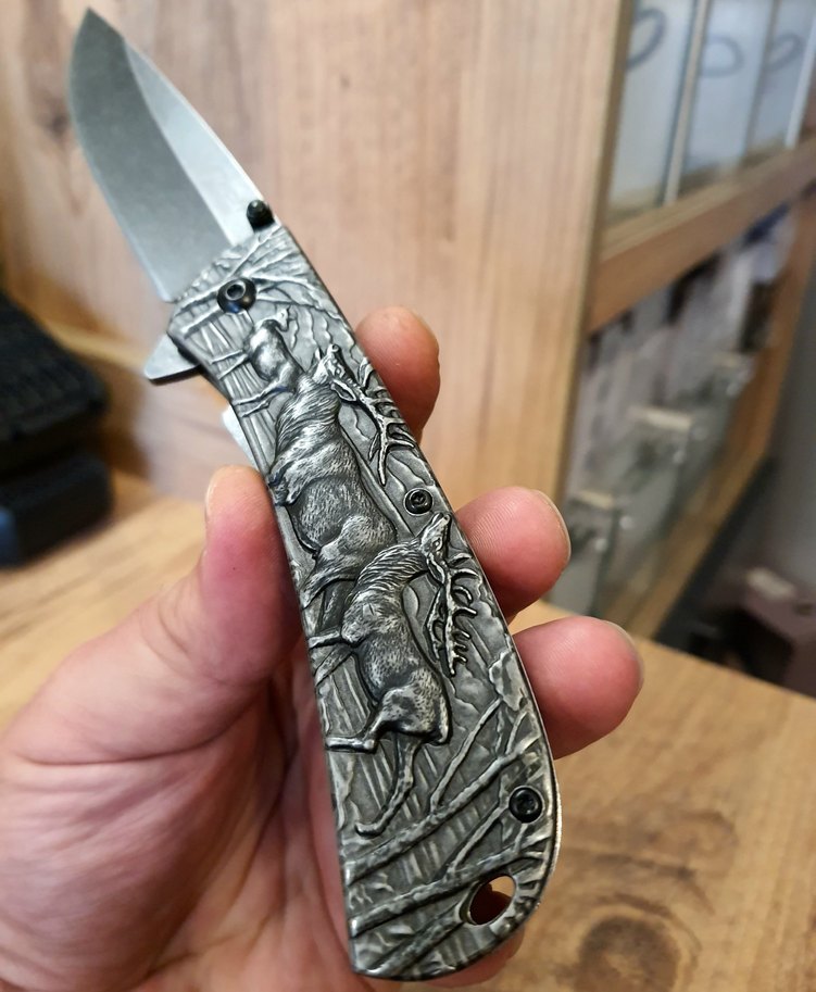 Çakı | Titanyum Kasa Paslanmaz | Ultra Keskin Kabartmalı - Görsel 2