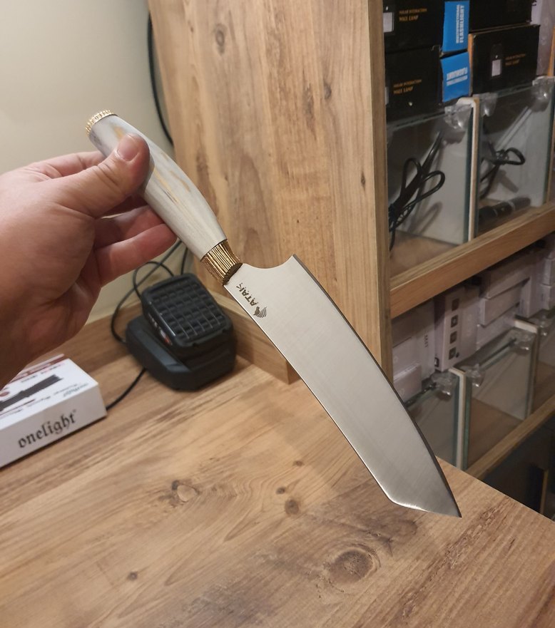 Şef Bıçak | Ultra Keskin Paslanmaz Çelik | Mutfak - Görsel 2