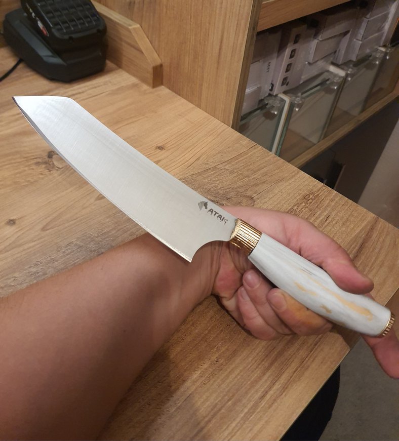 Şef Bıçak | Ultra Keskin Paslanmaz Çelik | Mutfak - Görsel 4