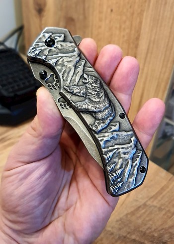 Çakı | Titanyum Gövde Paslanmaz Çelik | Kamp Avcılık - Görsel 6