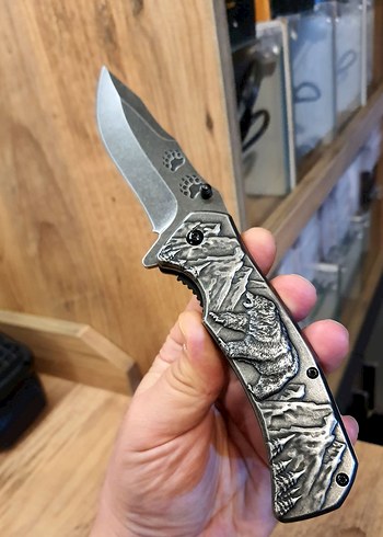 Çakı | Titanyum Gövde Paslanmaz Çelik | Kamp Avcılık - Görsel 2