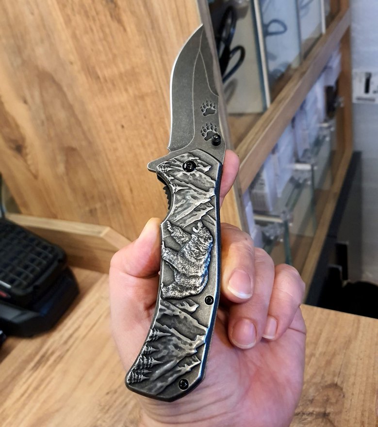 Çakı | Titanyum Gövde Paslanmaz Çelik | Kamp Avcılık - Görsel 3