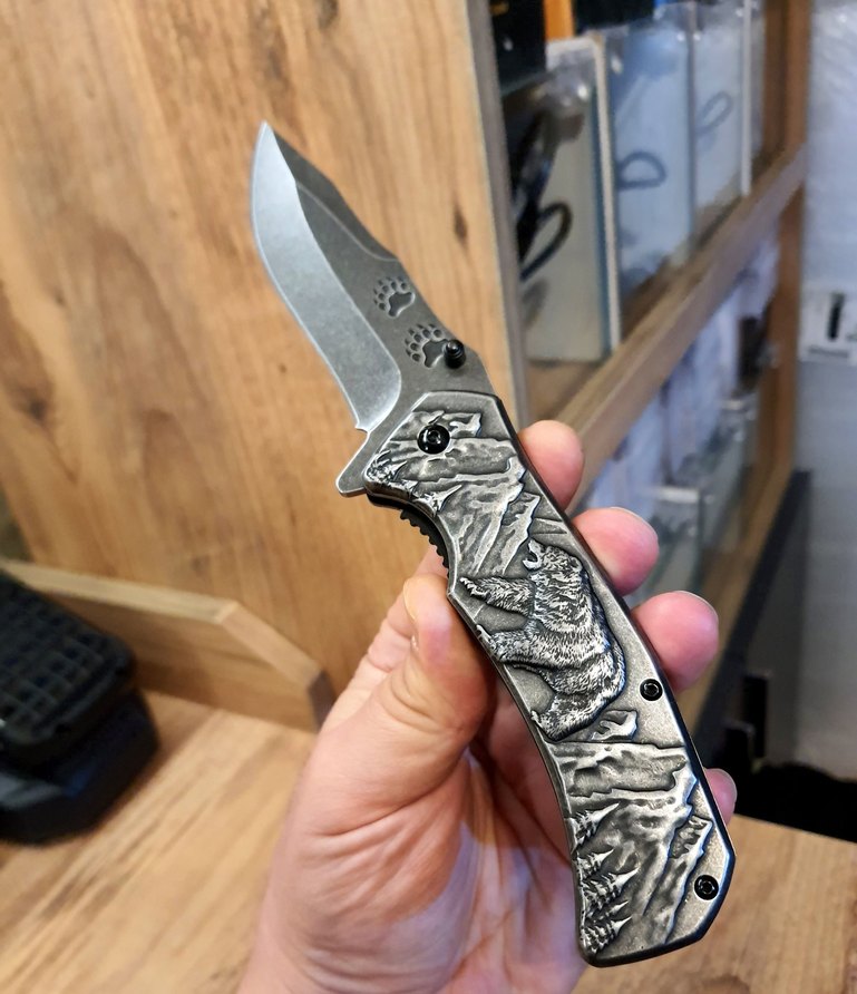 Çakı | Titanyum Gövde Paslanmaz Çelik | Kamp Avcılık - Görsel 2