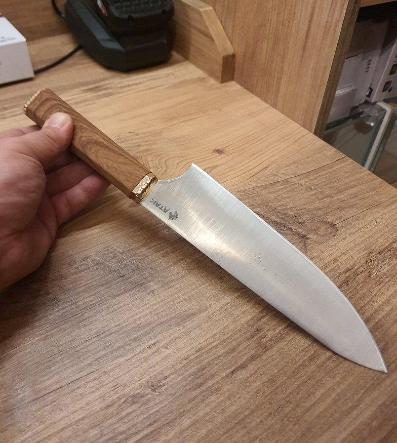 Şef Bıçağı | Ultra Keskinlik Paslanmaz Çelik - Görsel 2