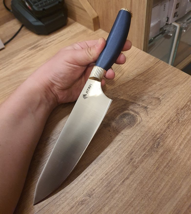 Şef Bıçak | Ultra Keskinlik Paslanmaz Çelik | Mutfak - Görsel 4