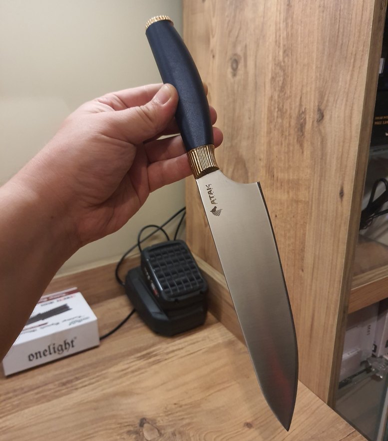 Şef Bıçak | Ultra Keskinlik Paslanmaz Çelik | Mutfak - Görsel 3