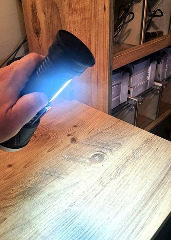 Polis Feneri | Şarjlı COB LED | Su Geçirmez Uzun Menzil - Görsel 6