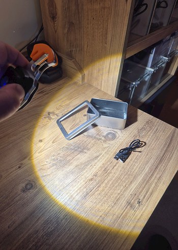 Çok Amaçlı Kamp Deprem Feneri | Şarjlı Çakmak Düdük Halat Kesme - Görsel 9