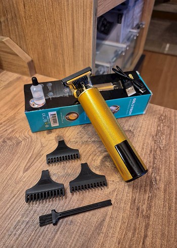 Tıraş Makinesi | Şarjlı Saç Sakal Vücut | Paslanmaz Çelik Gövde - Görsel 7