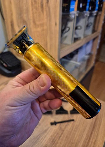 Tıraş Makinesi | Şarjlı Saç Sakal Vücut | Paslanmaz Çelik Gövde - Görsel 2