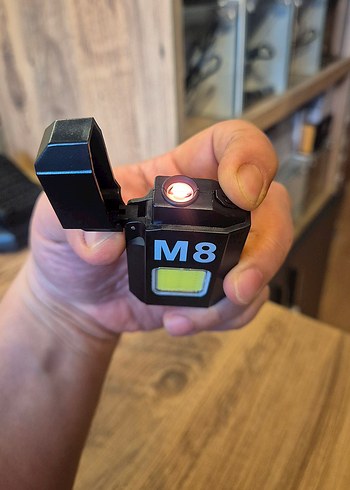 Çakmak Fener | Şarjlı LED | Gazsız Elektronik - Görsel 2