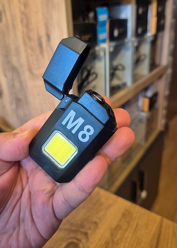 Çakmak Fener | Şarjlı LED | Gazsız Elektronik - Görsel 4