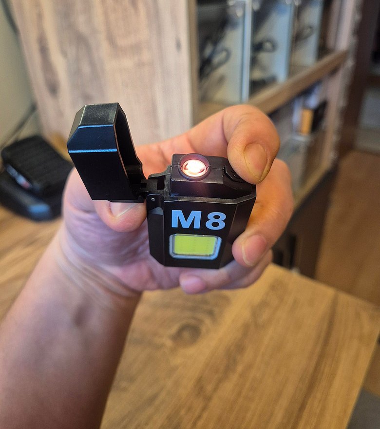 Çakmak Fener | Şarjlı LED | Gazsız Elektronik - Görsel 2