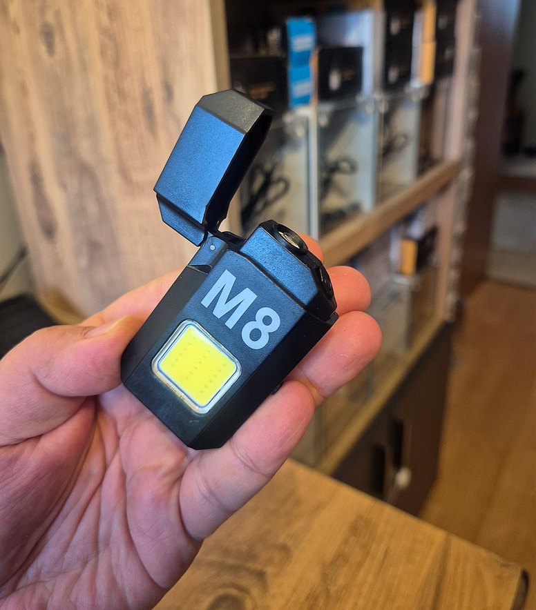 Çakmak Fener | Şarjlı LED | Gazsız Elektronik - Görsel 4