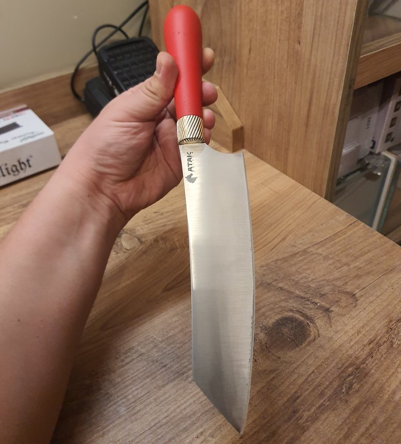 Şef Bıçak | Ultra Keskin Paslanmaz Çelik | Mutfak - Görsel 5