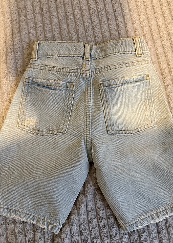 Zara Erkek Çocuk Kot Şort - Görsel 3