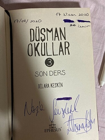 Beden Düşman Okullar 3 ciltli ve imzali