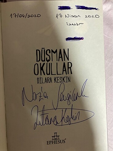  Beden Düşman Okullar-1 ciltli ve imzali