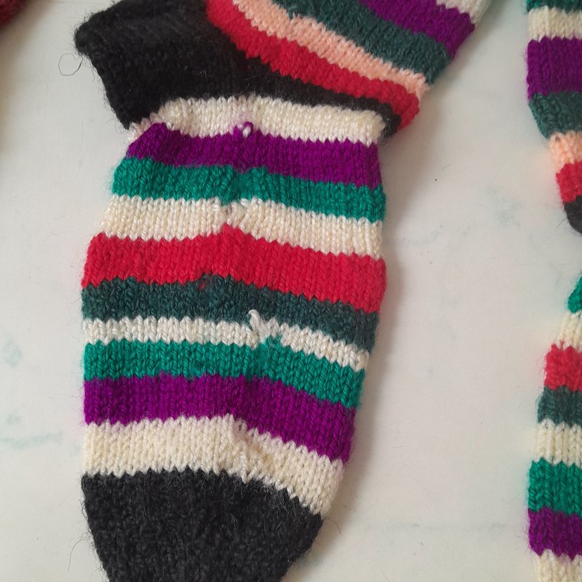 kullanılmamış Çocuklar için Renkli Çoklu Çorap Seti - Görsel 5