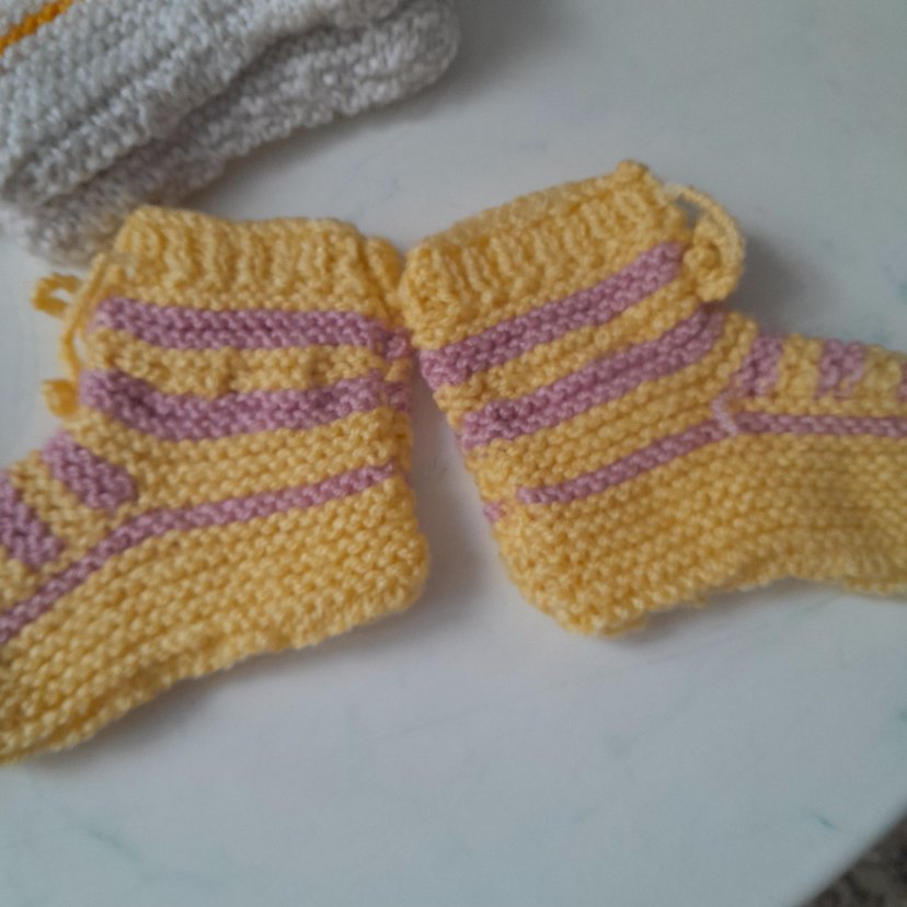 kullanılmamış Çocuklar için Renkli Çoklu Çorap Seti - Görsel 3