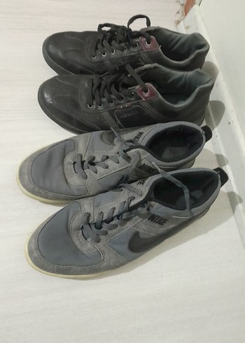 Nike Siyah Gri Dusuk Bilekli Sneaker