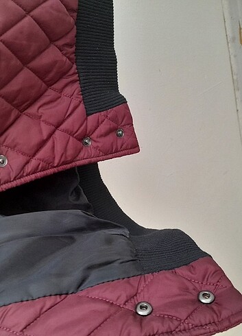 38 Beden bordo Renk Bayan ince mont