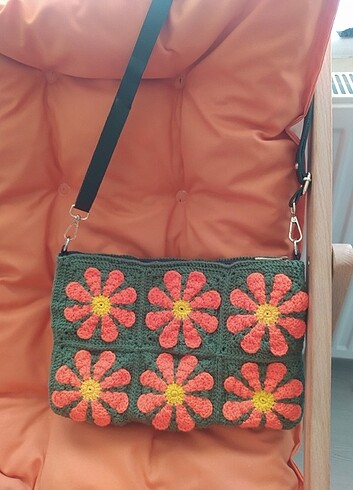 El yapımı şık tasarım çanta 