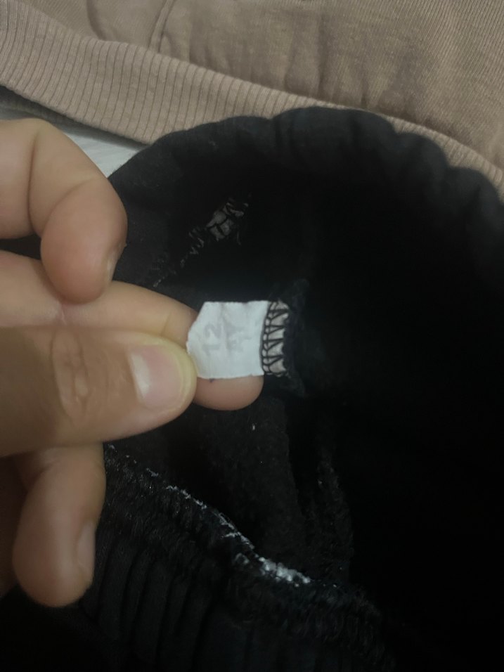 Kahverengi Sweatshirt ve Siyah Pantolon Bebek Takımı - Görsel 3