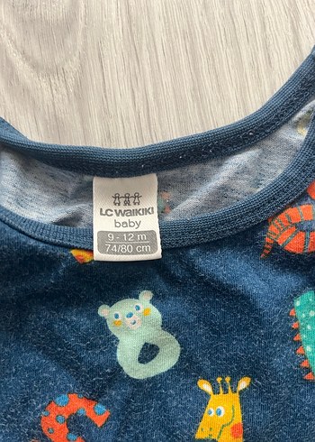 Bebek Erkek Siyah Kısa Kollu Tulum - Görsel 6