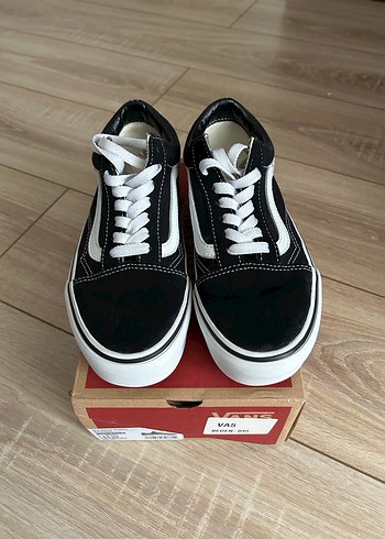 Vans Old School Kadın Platform Siyah Sneaker - Görsel 3