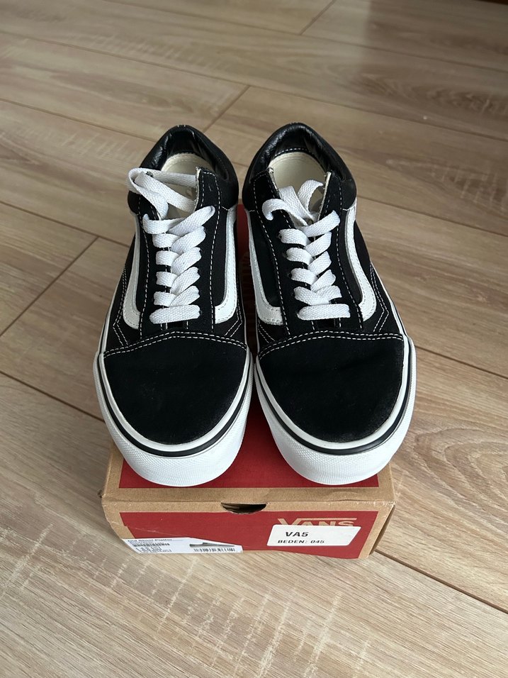 Vans Old School Kadın Platform Siyah Sneaker - Görsel 3