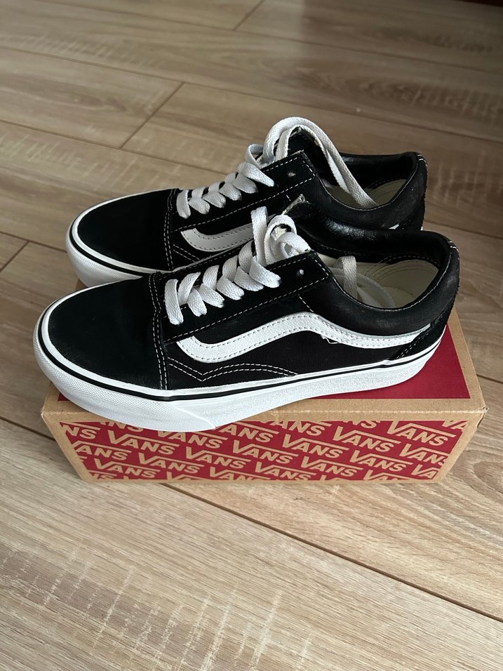 Vans Old School Kadın Platform Siyah Sneaker - Görsel 4