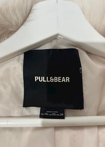pull&bear peluş kürk - Görsel 4