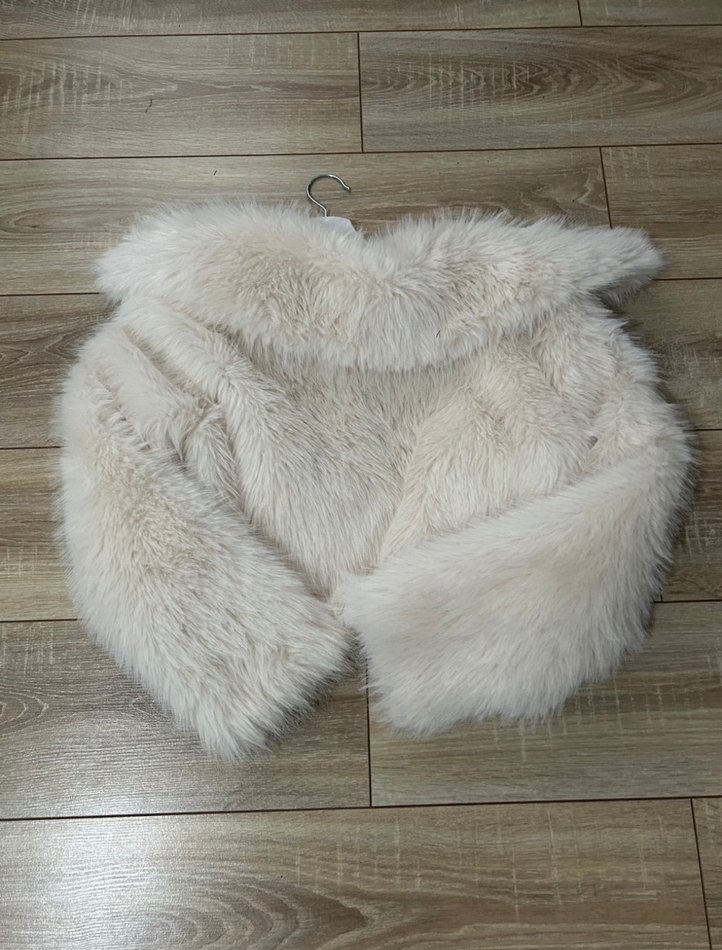 pull&bear peluş kürk - Görsel 3