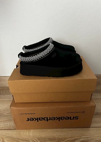 ugg tazz slipper black - Görsel 2