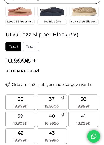 ugg tazz slipper black - Görsel 13