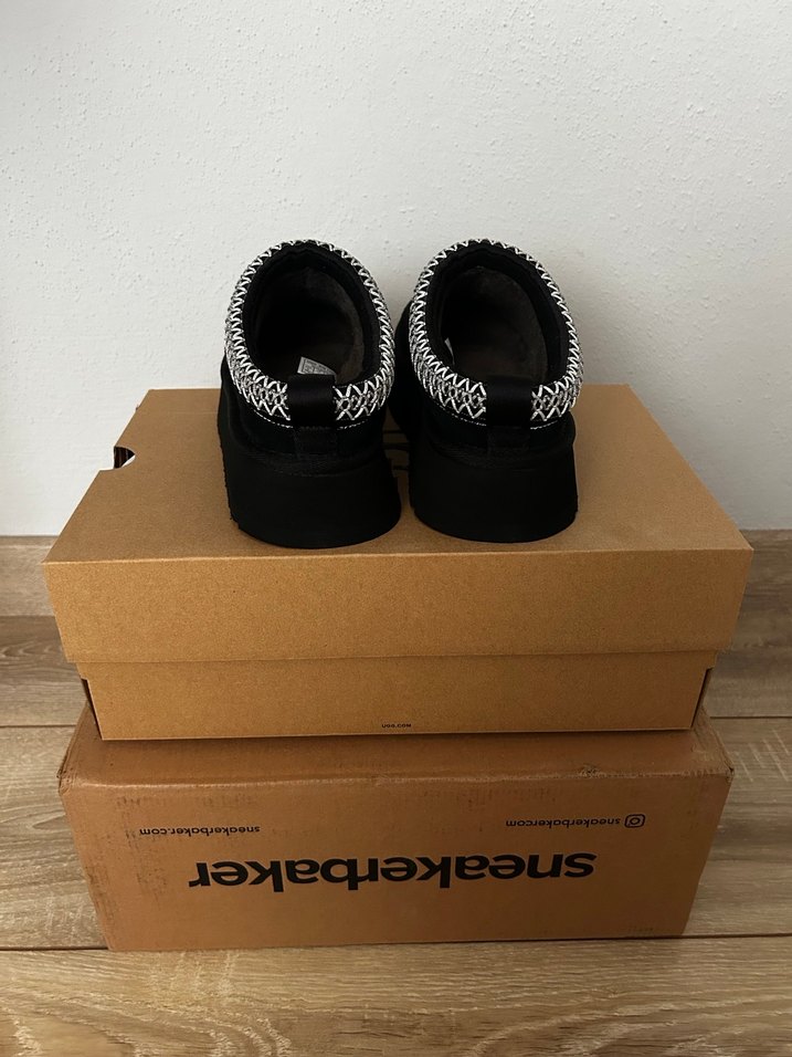 ugg tazz slipper black - Görsel 3