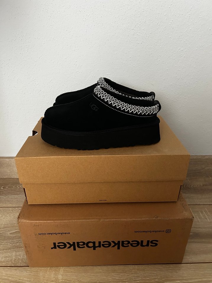 ugg tazz slipper black - Görsel 4