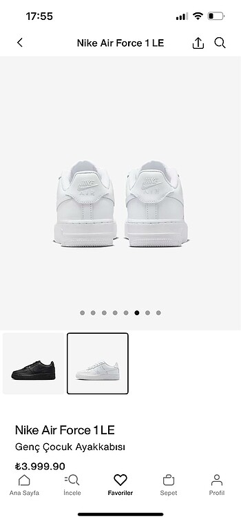 35,5 Beden nike air force