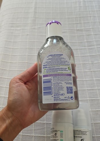 Beden Nivea Amino Asit Kompleksli Yatıştırıcı Makyaj Temizleme Suyu