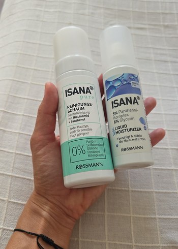 Isana Temizleme Köpüğü ve Nemlendirici