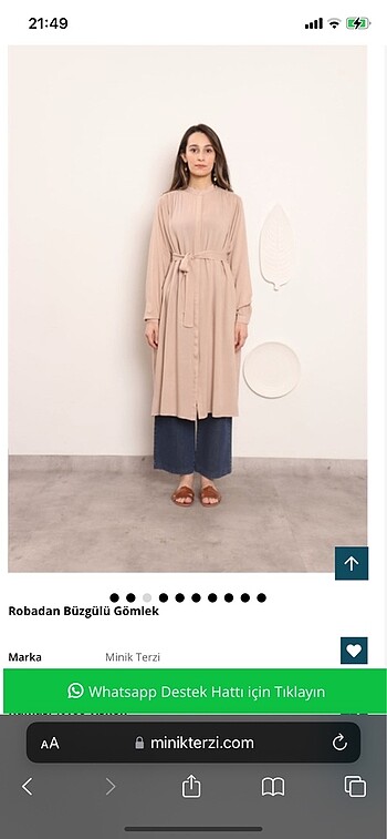 Minik Terzi Robadan Tunik