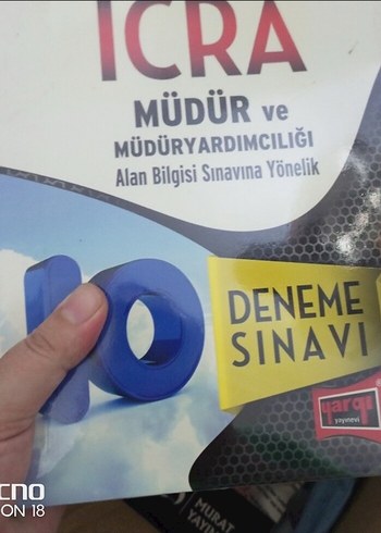 İcra Müdürlüğü ve Müdür Yardımcılığı Sınavlarına Hazırlık Seti - Görsel 3