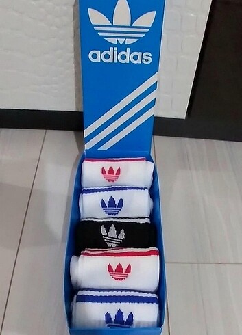 ADİDAS TENİS ÇORAP KUTULU 5 ÇİFT