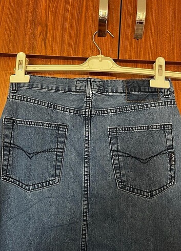 s Beden lacivert Renk Denim etek