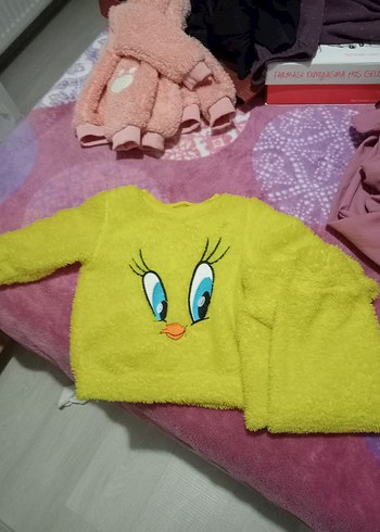 Kız Çocuk Sarı takım