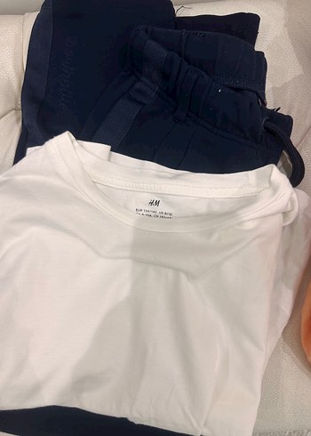 LC Waikiki Kız Çocuk Koyu Mavi Kemerli Spor Pantolon Hm basic
