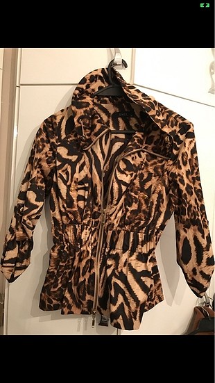 Ekol marka leopar blazer