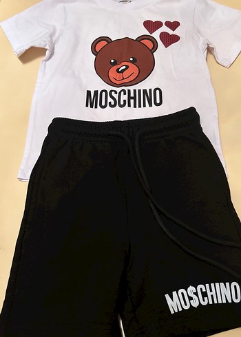 Moschino Baskılı Pamuklu Erkek Çocuk Takım