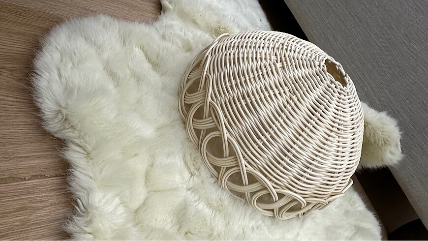 Zara Home Rattan avize cocuk odasi